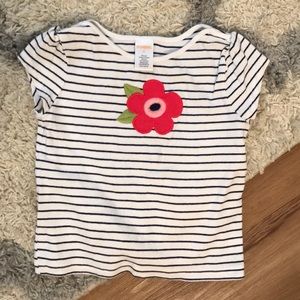 Gymboree Short Sleeve Flower Tee 🌺